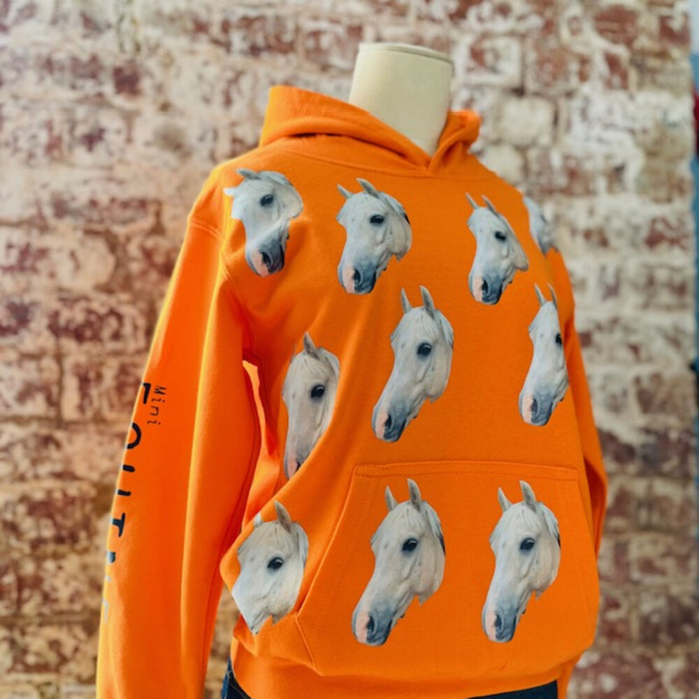 PERSONALISED HOOFS MINI EQUINE MULTI HEAD HOODIE Thumbnail